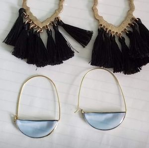 Two Pair Jbloom Earrings